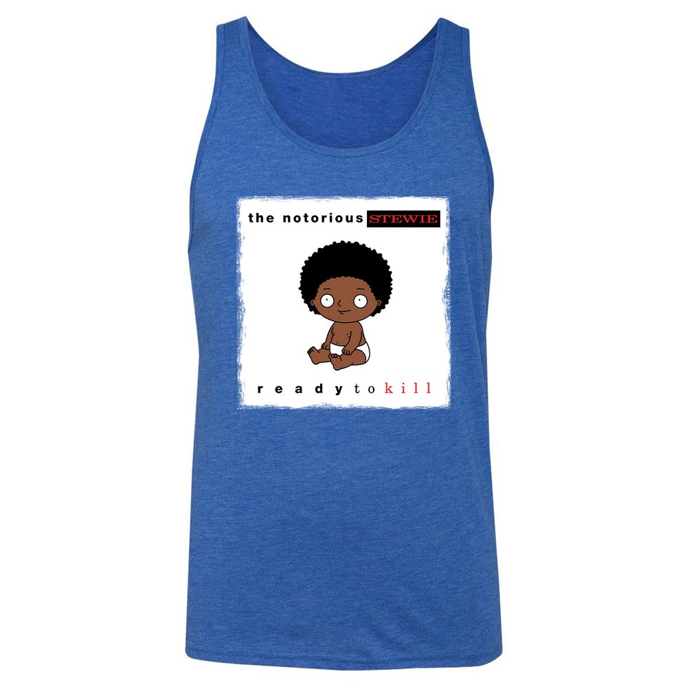 Unisex Jersey Tank - SZUU8R5H - True Royal Triblend - 12
