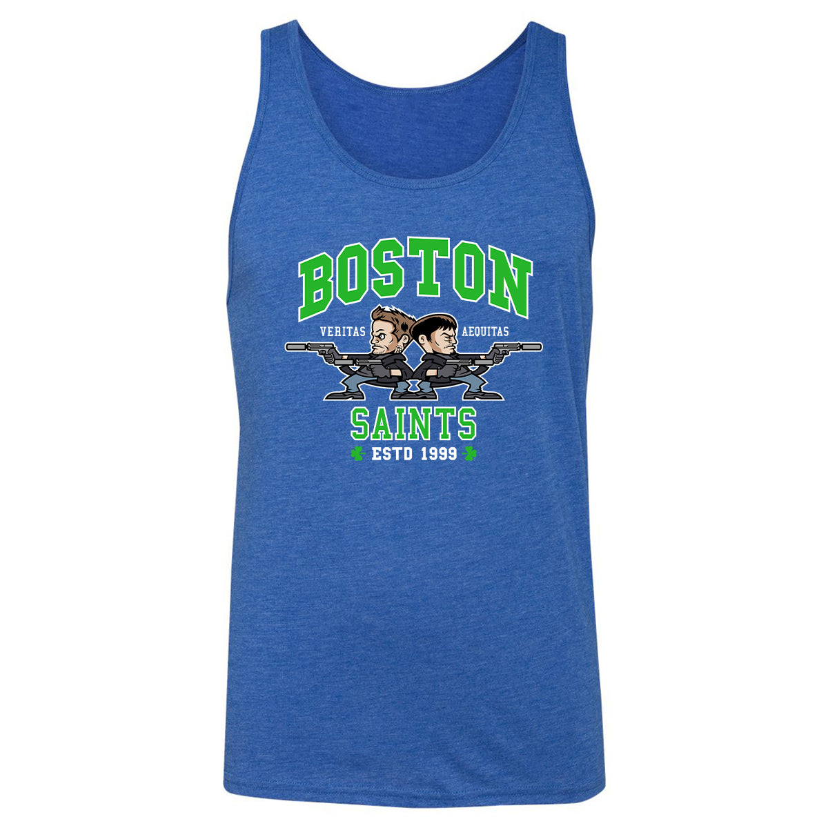 Unisex Jersey Tank - UGBVEBUH - True Royal Triblend - 12