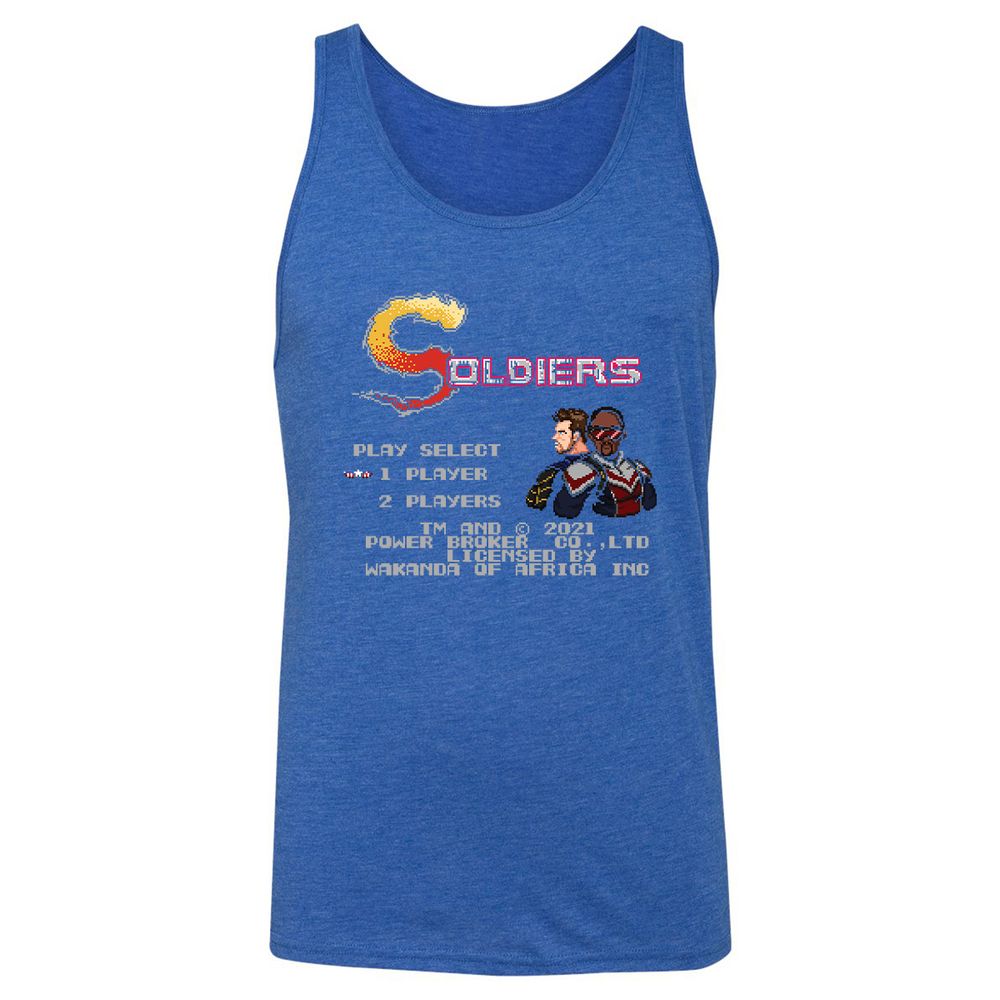 Unisex Jersey Tank - MHV8F6WJ - True Royal Triblend - 12