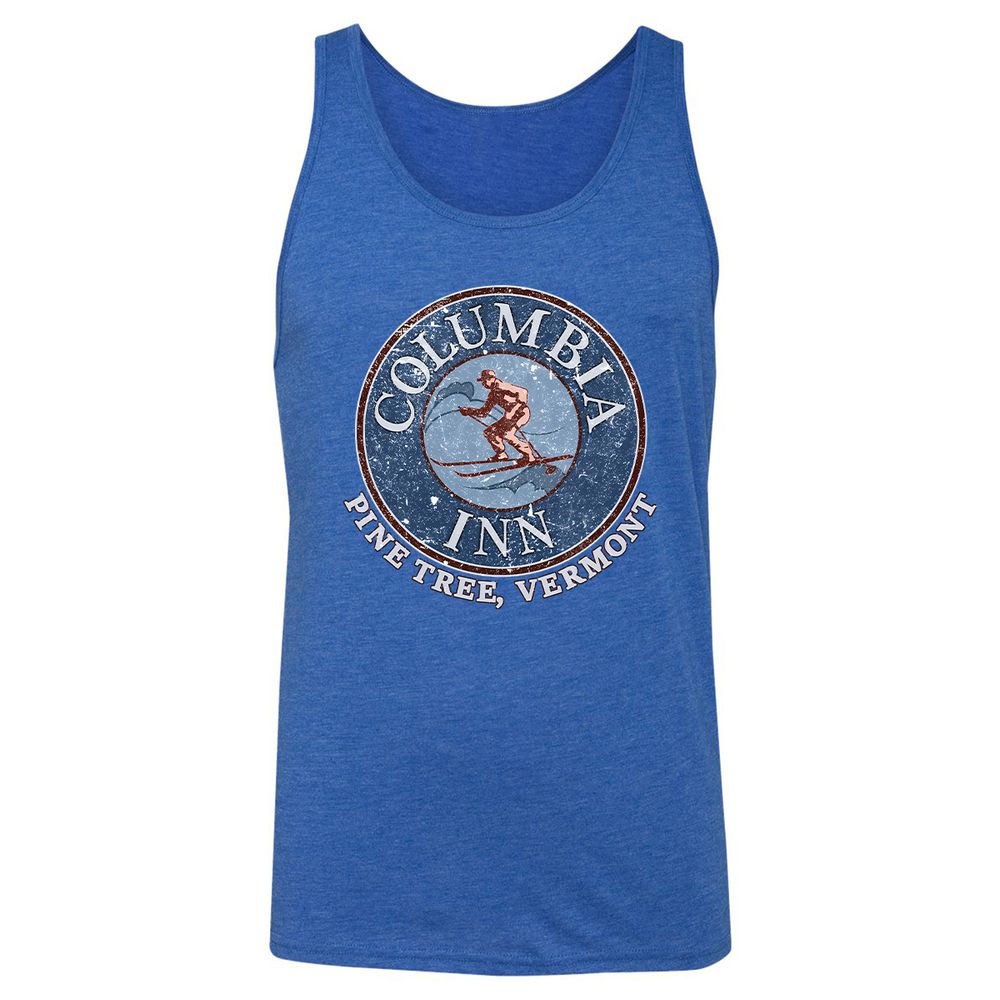 Unisex Jersey Tank - Q9R8XL7L - True Royal Triblend - 12