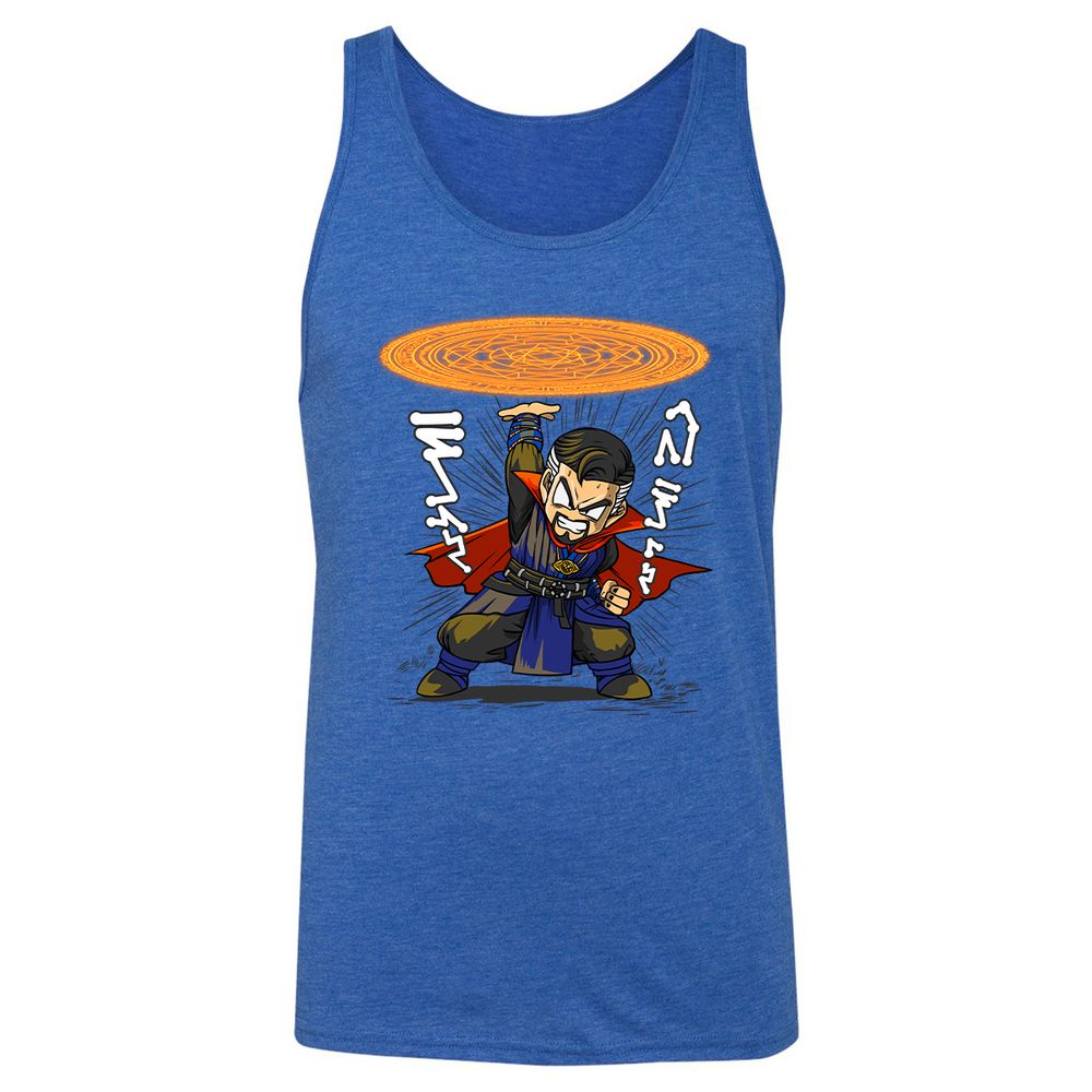 Unisex Jersey Tank - L7RGSARK - True Royal Triblend - 12
