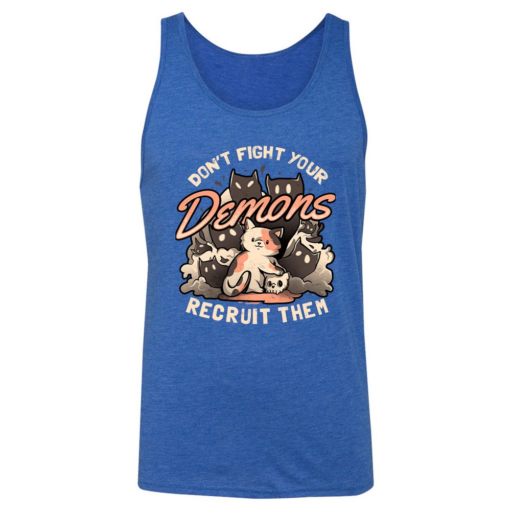 Unisex Jersey Tank - W5ZAACVG - True Royal Triblend - 12