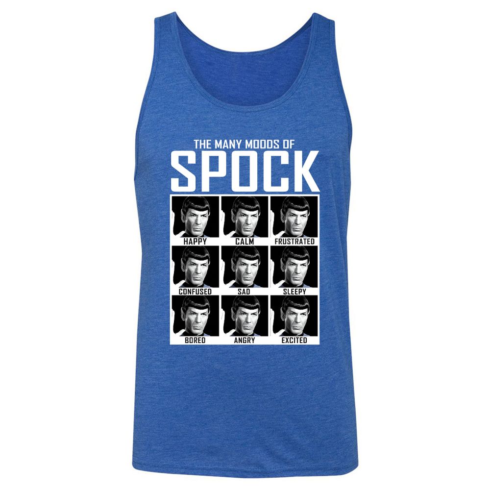 Unisex Jersey Tank - BHZAU2M9 - True Royal Triblend - 12