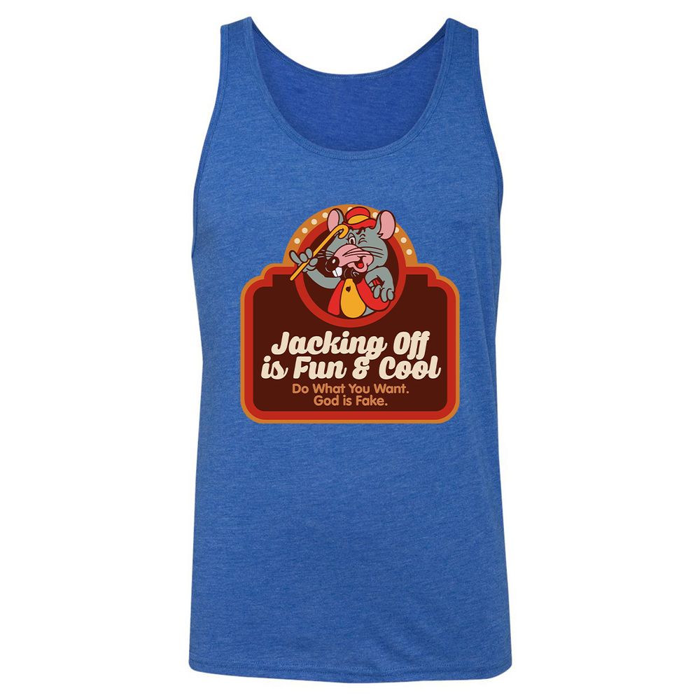 Unisex Jersey Tank - SUJKR6GP - True Royal Triblend - 12