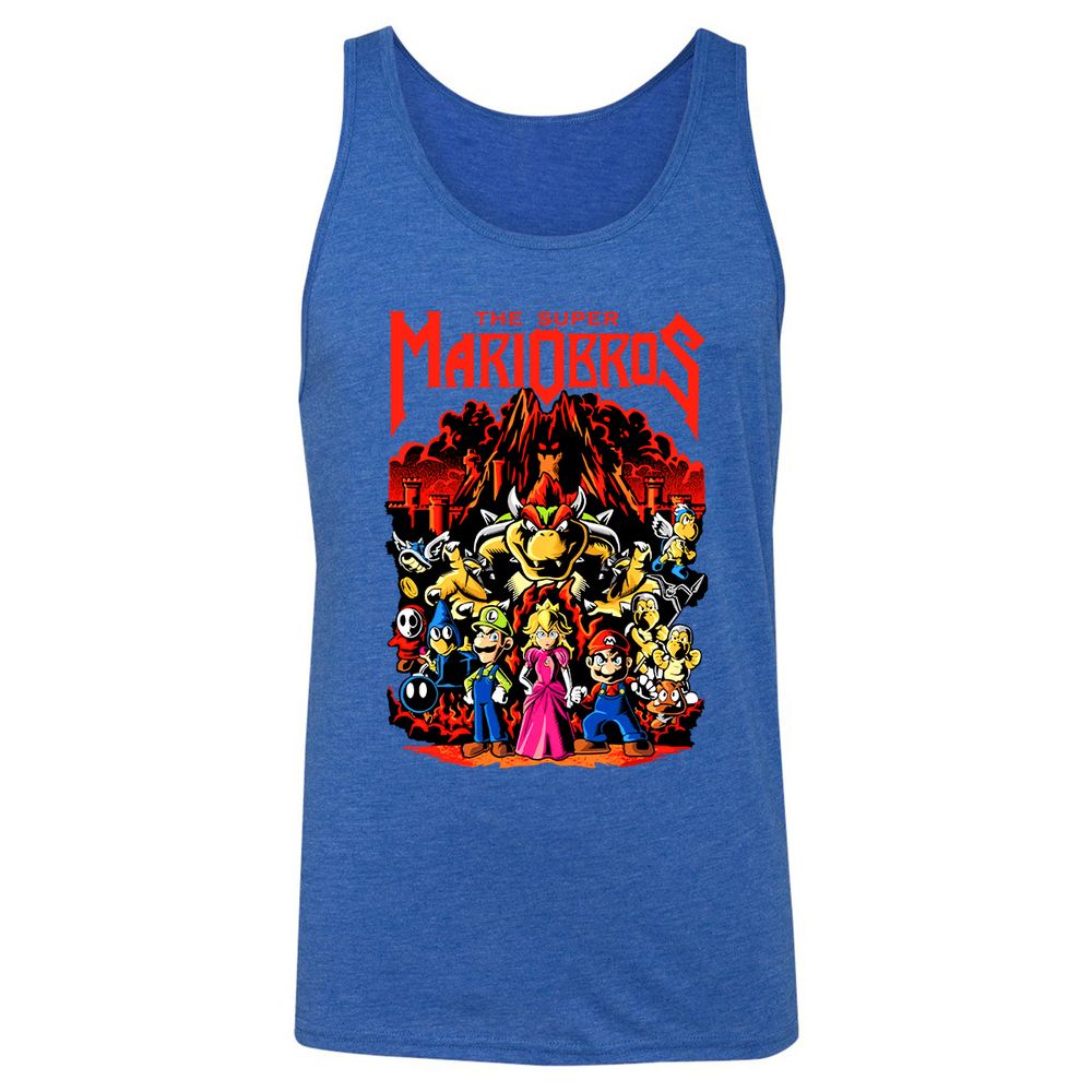 Unisex Jersey Tank - JDJ9BRS7 - True Royal Triblend - 12