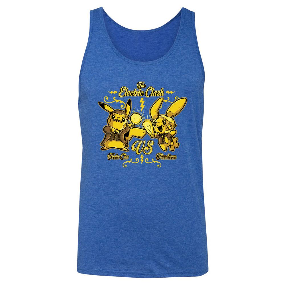 Unisex Jersey Tank - S3LZH8WH - True Royal Triblend - 12