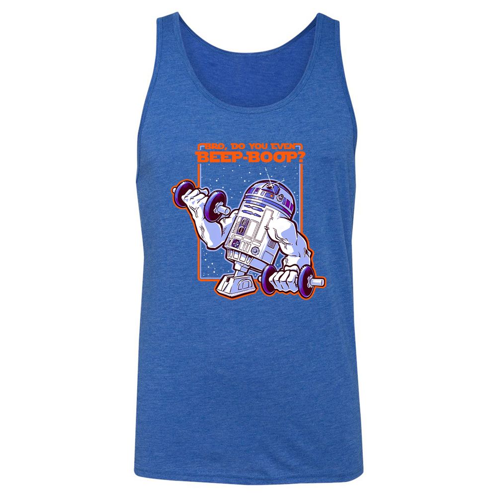 Unisex Jersey Tank - 3UFJVF72 - True Royal Triblend - 12