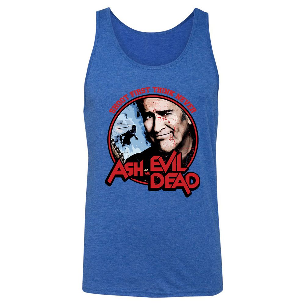 Unisex Jersey Tank - WZEJUVL9 - True Royal Triblend - 12