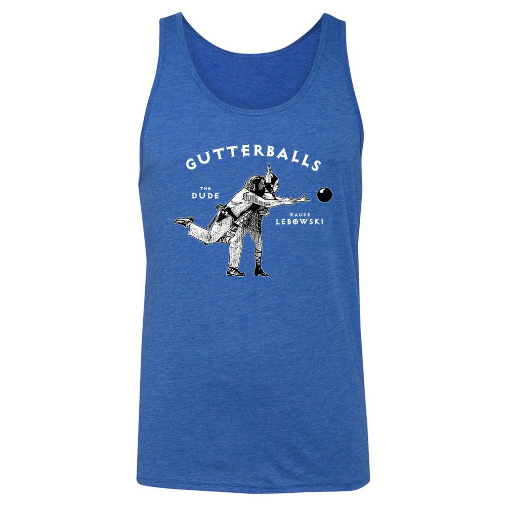 Unisex Jersey Tank - 7VJEUFFJ - True Royal Triblend - 12