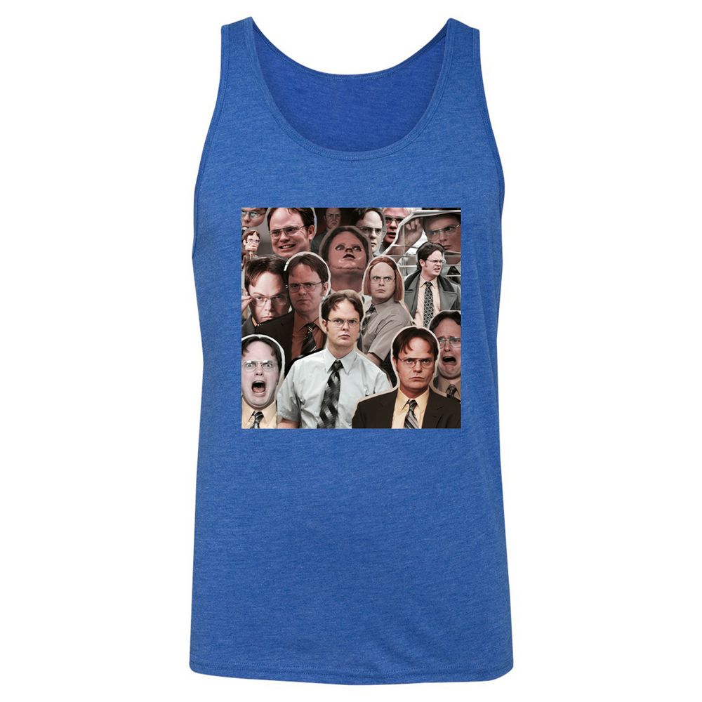 Unisex Jersey Tank - 78UQSWTR - True Royal Triblend - 12