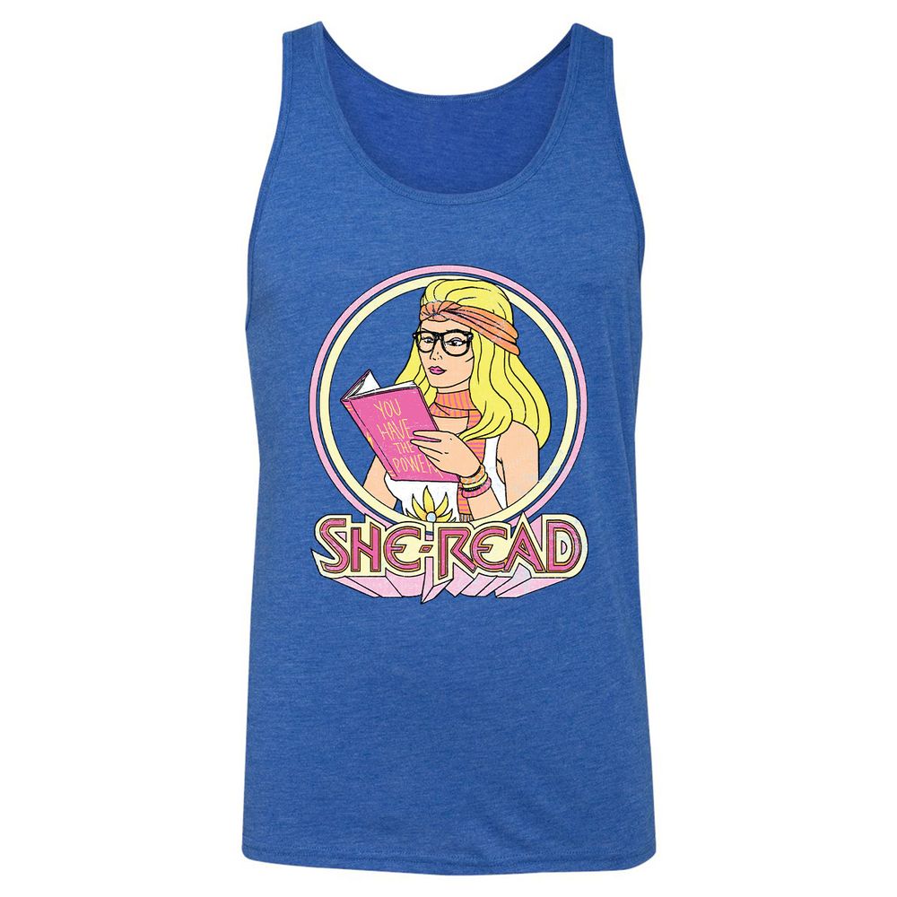 Unisex Jersey Tank - H4HVDUE5 - True Royal Triblend - 12