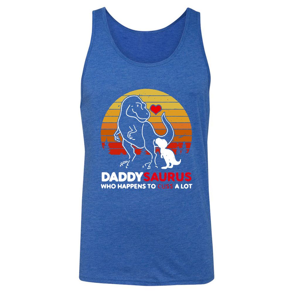Unisex Jersey Tank - HJEPRXLH - True Royal Triblend - 12