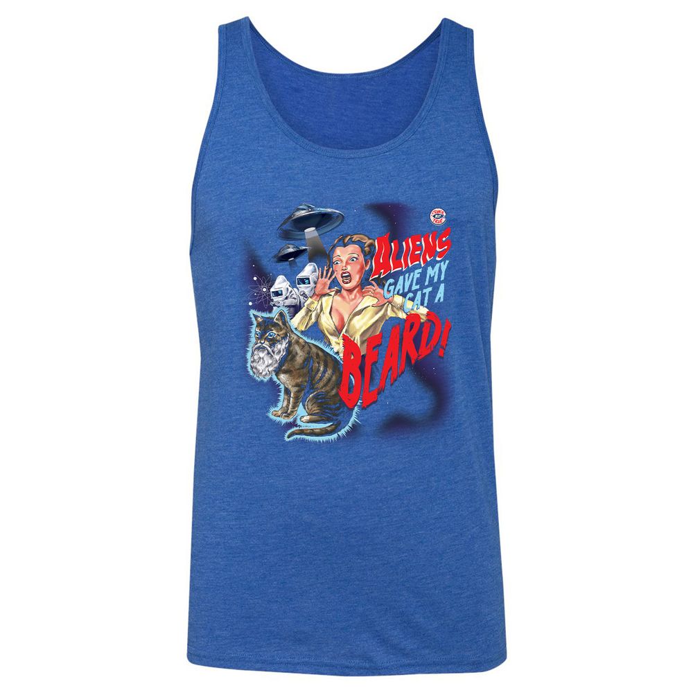 Unisex Jersey Tank - 74HJXP8J - True Royal Triblend - 12