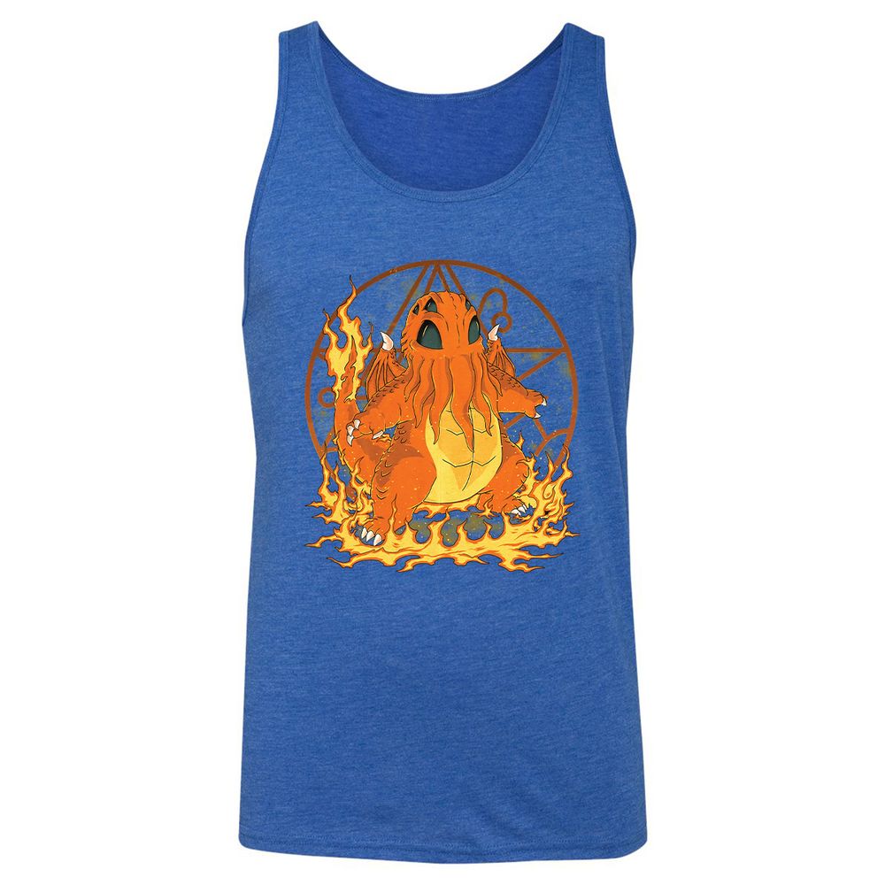 Unisex Jersey Tank - RXLJWJWH - True Royal Triblend - 12