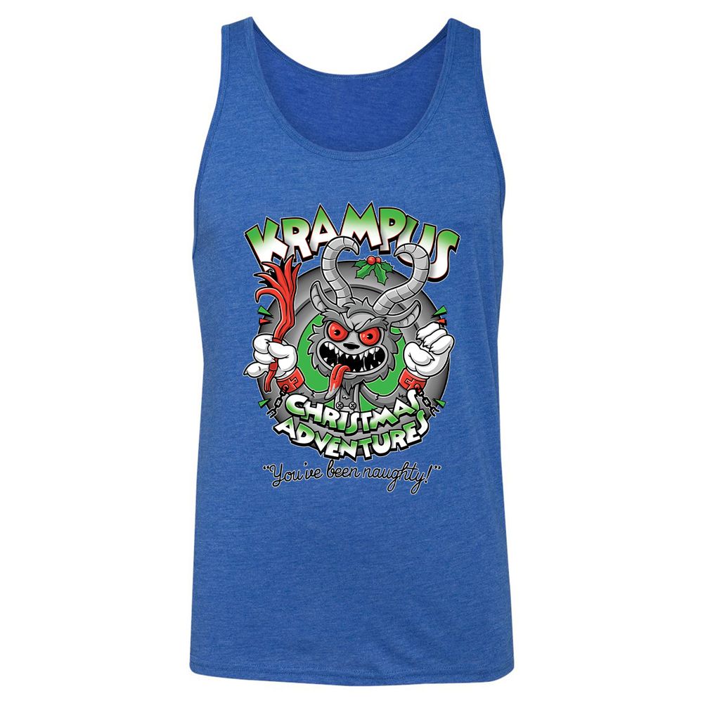 Unisex Jersey Tank - JUBEMHYS - True Royal Triblend - 12