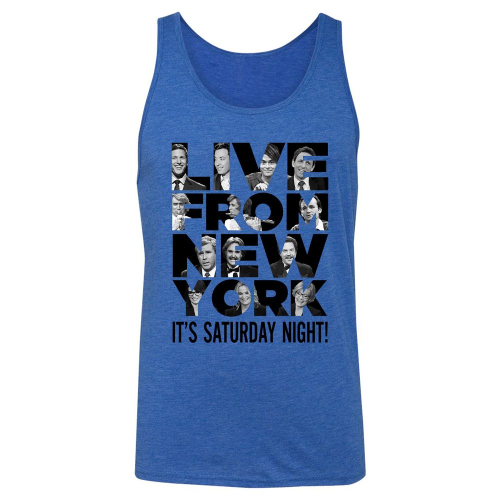 Unisex Jersey Tank - FCK4H582 - True Royal Triblend - 12