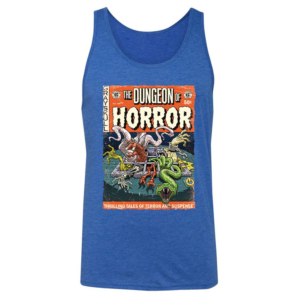 Unisex Jersey Tank - 4VNU32N6 - True Royal Triblend - 12