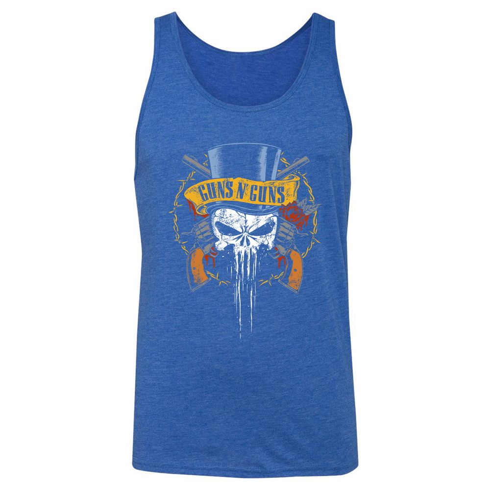 Unisex Jersey Tank - D1LQWJC3 - True Royal Triblend - 12