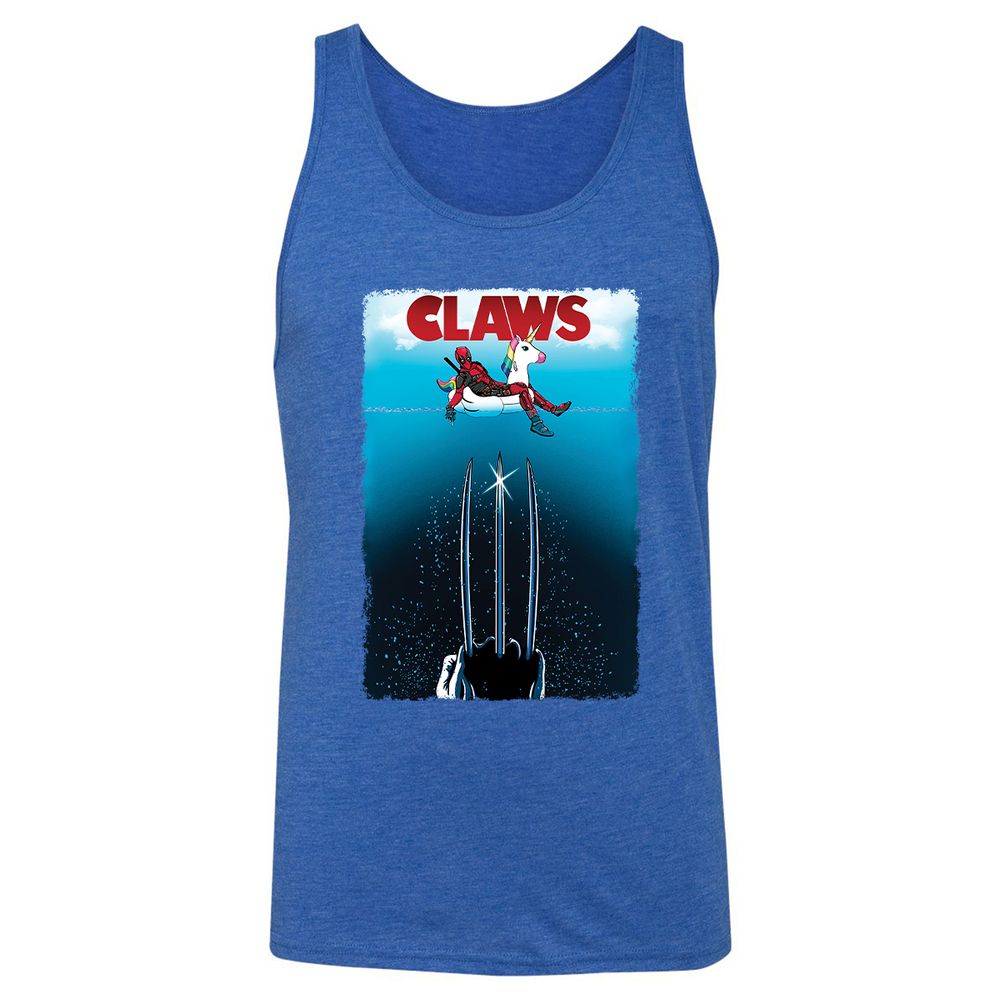 Unisex Jersey Tank - RFEP8QQH - True Royal Triblend - 12