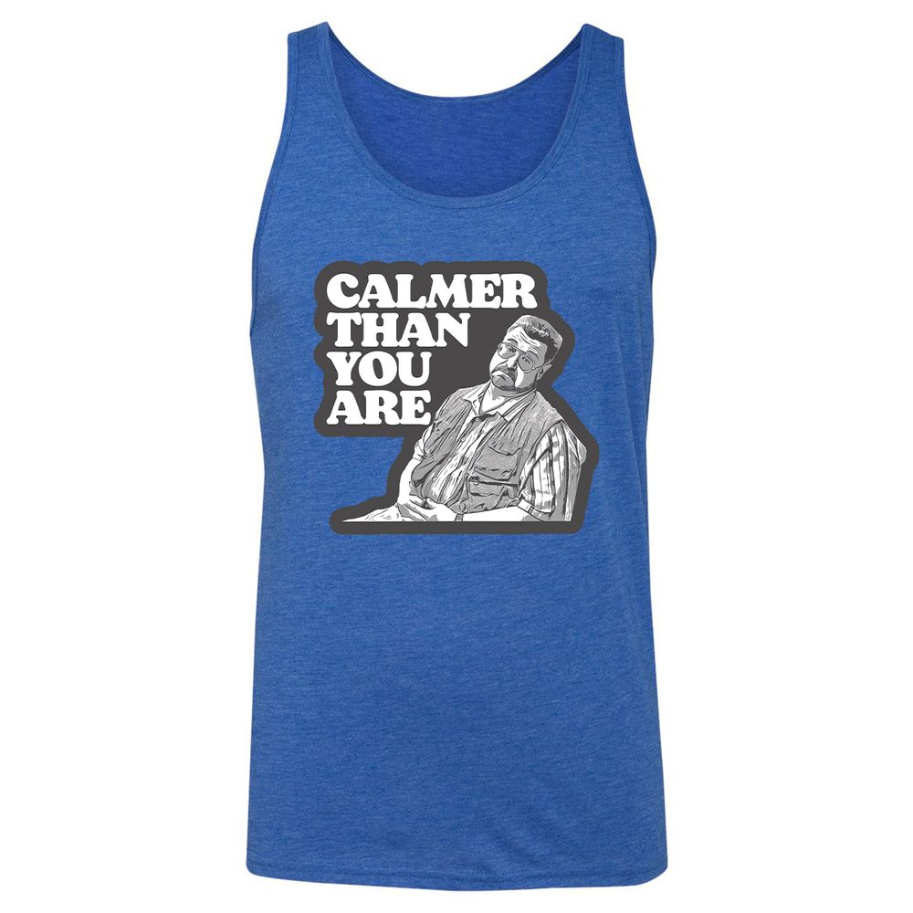Unisex Jersey Tank - UW5XTJVS - True Royal Triblend - 12