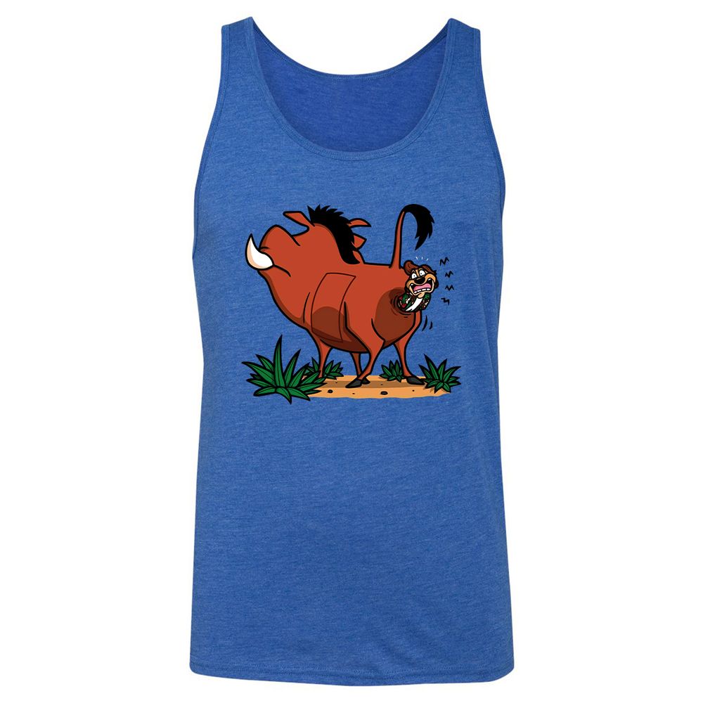 Unisex Jersey Tank - PA1EQTJM - True Royal Triblend - 12