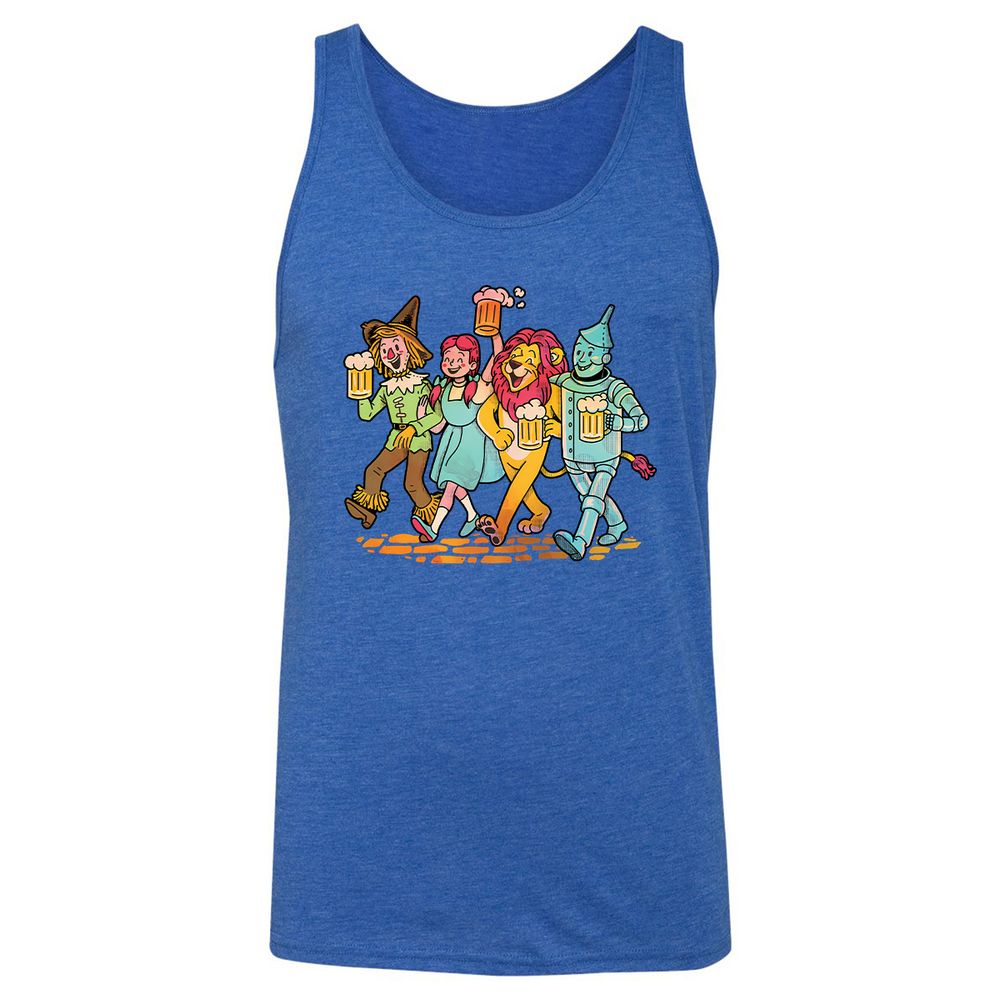 Unisex Jersey Tank - 4TQNMLNY - True Royal Triblend - 12