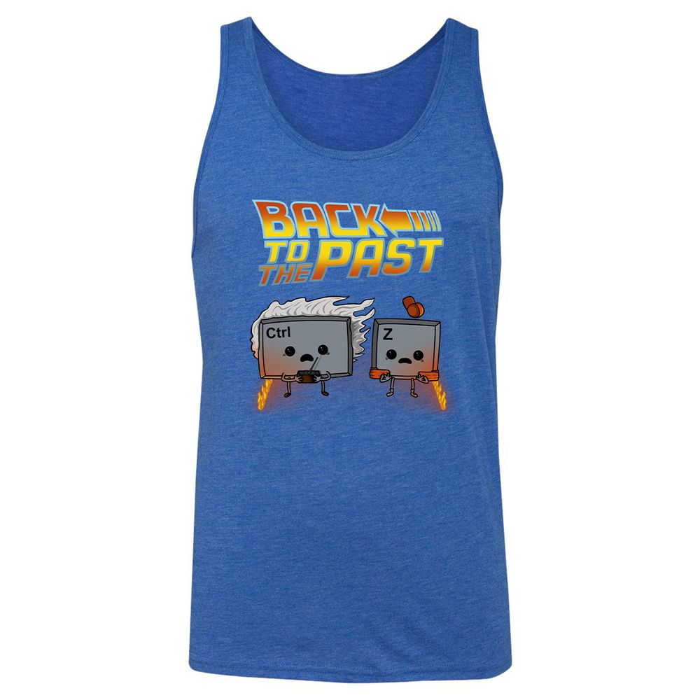 Unisex Jersey Tank - Q2433GSU - True Royal Triblend - 12