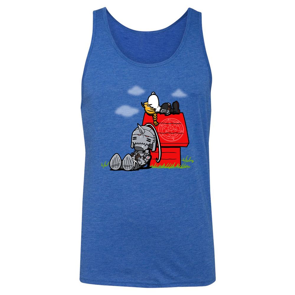 Unisex Jersey Tank - Y83L7DNK - True Royal Triblend - 12