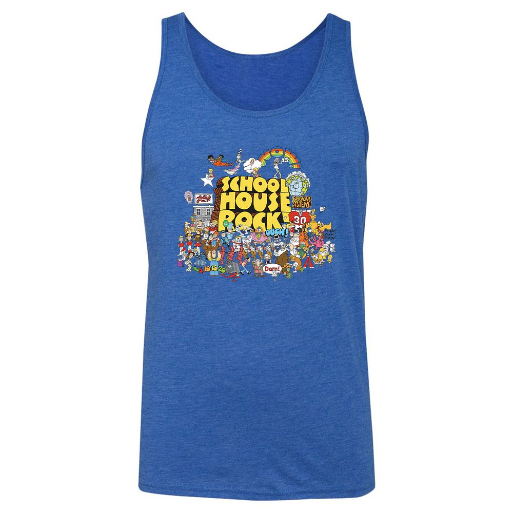 Unisex Jersey Tank - RCNA9TL3 - True Royal Triblend - 12