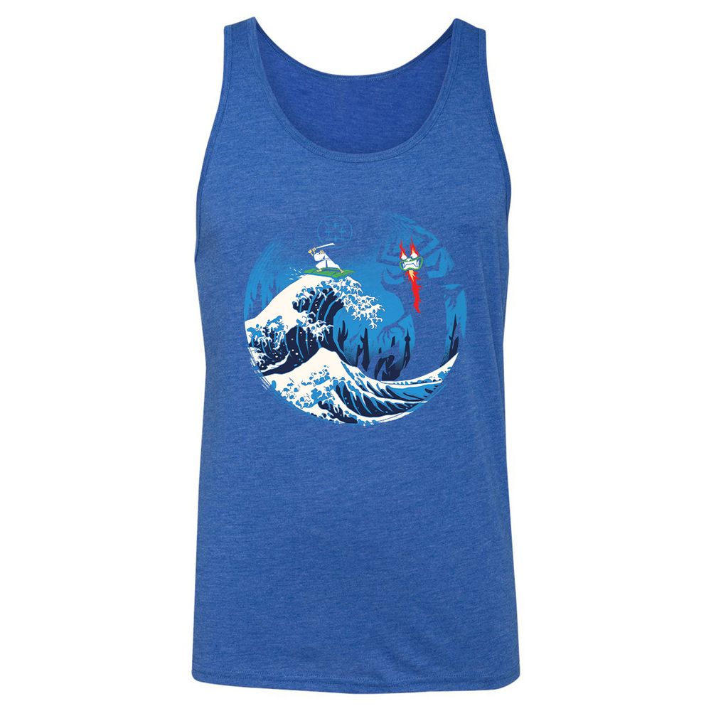 Unisex Jersey Tank - Q3N3YMNN - True Royal Triblend - 12