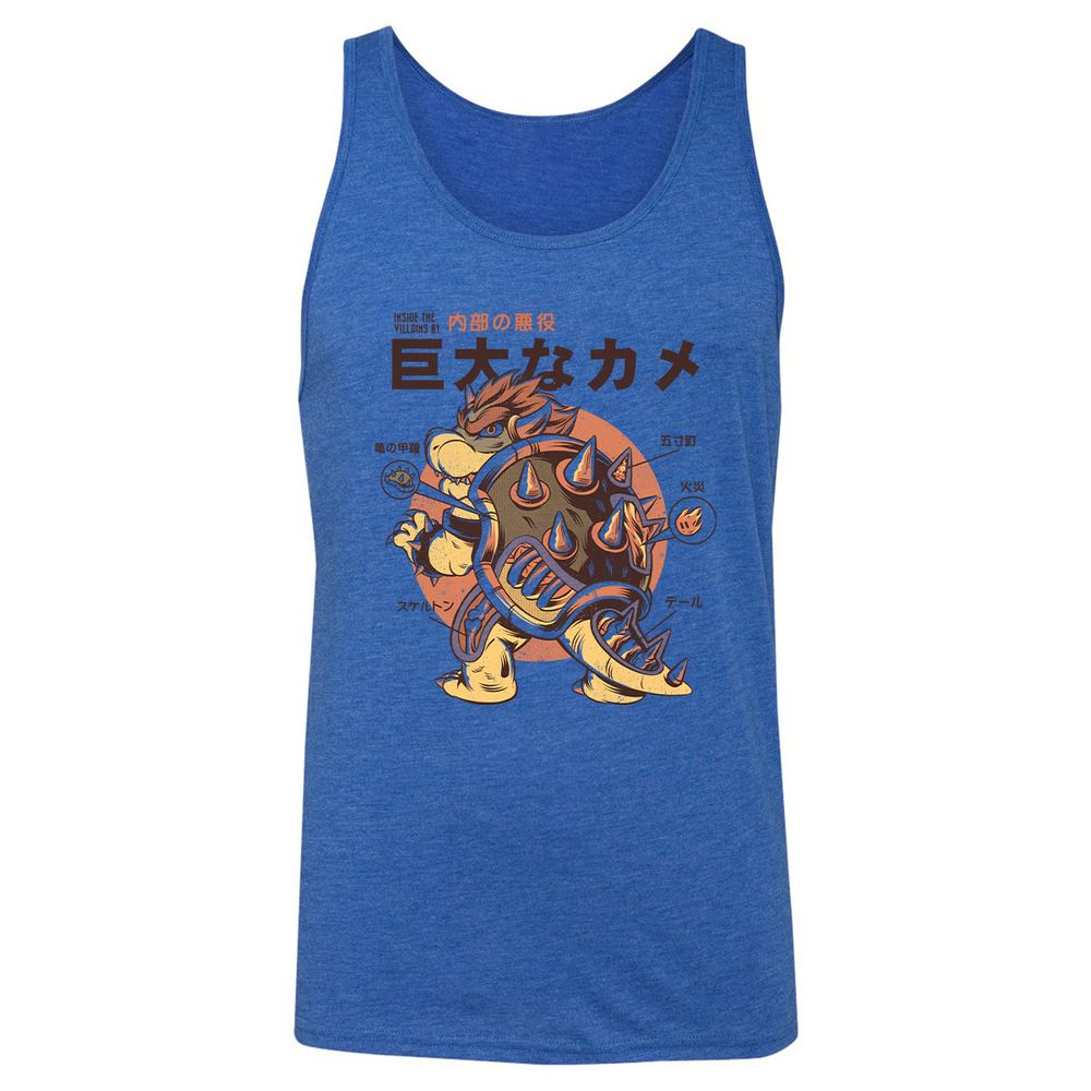 Unisex Jersey Tank - JXYM7WP2 - True Royal Triblend - 12