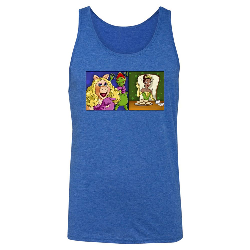 Unisex Jersey Tank - BZKNMMH2 - True Royal Triblend - 12