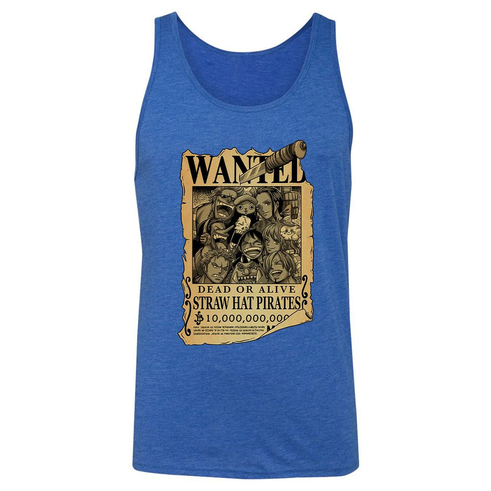 Unisex Jersey Tank - PDEWT3V8 - True Royal Triblend - 12