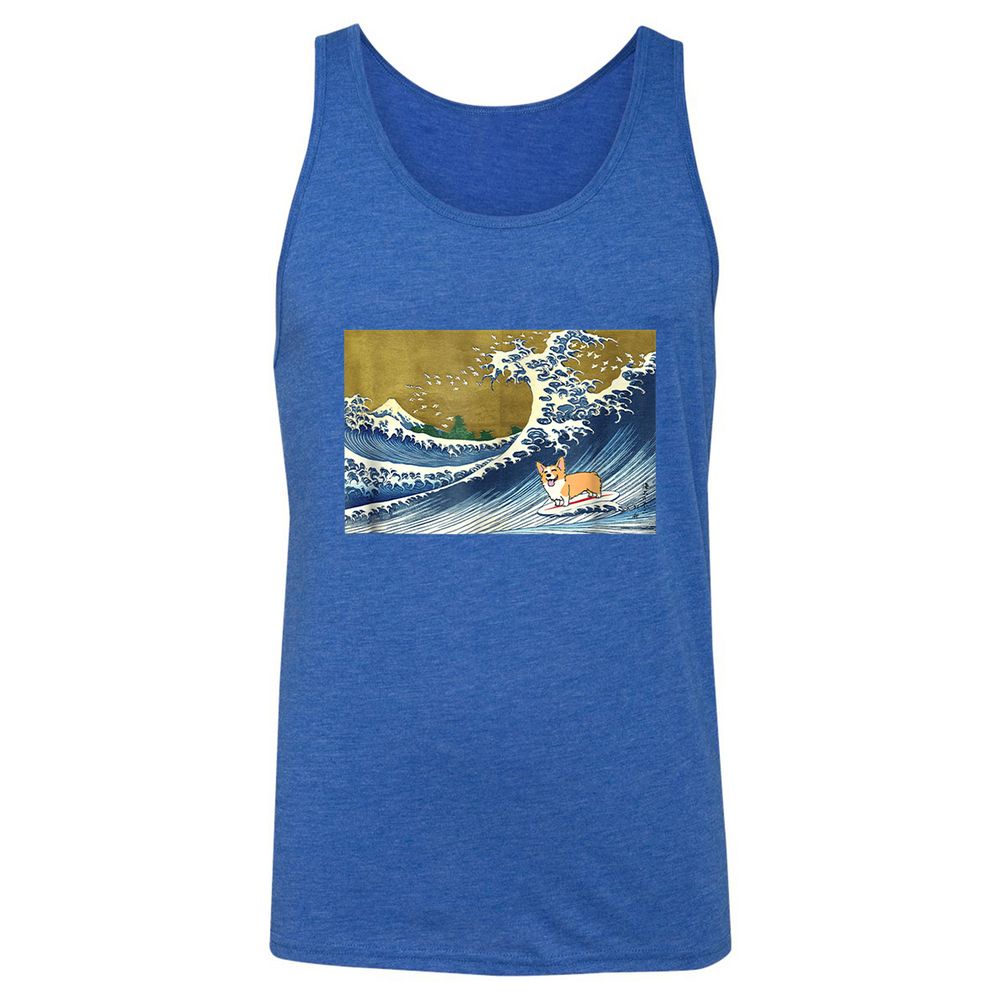 Unisex Jersey Tank - 918UC8LK - True Royal Triblend - 12