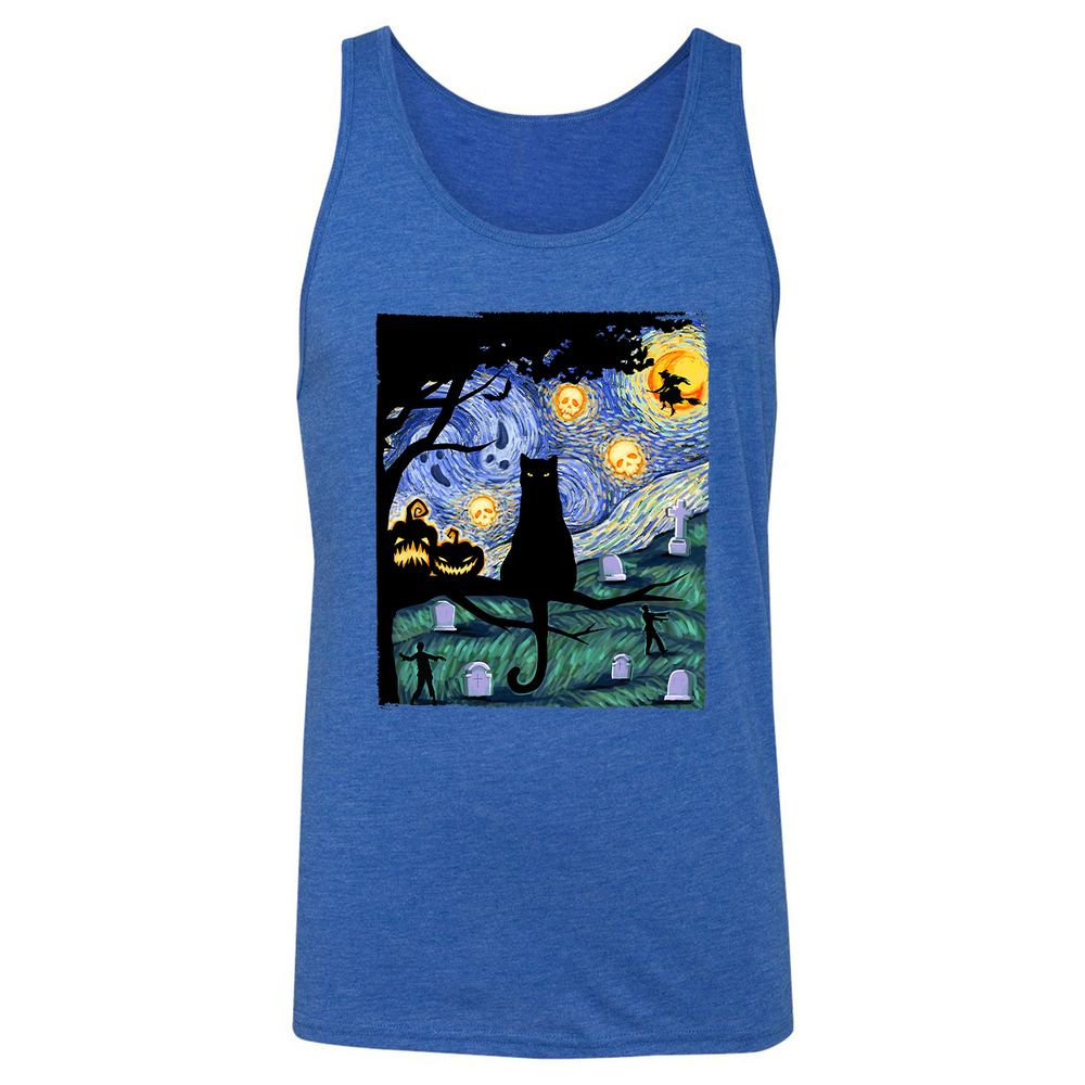 Unisex Jersey Tank - Z8ZCX2G1 - True Royal Triblend - 12