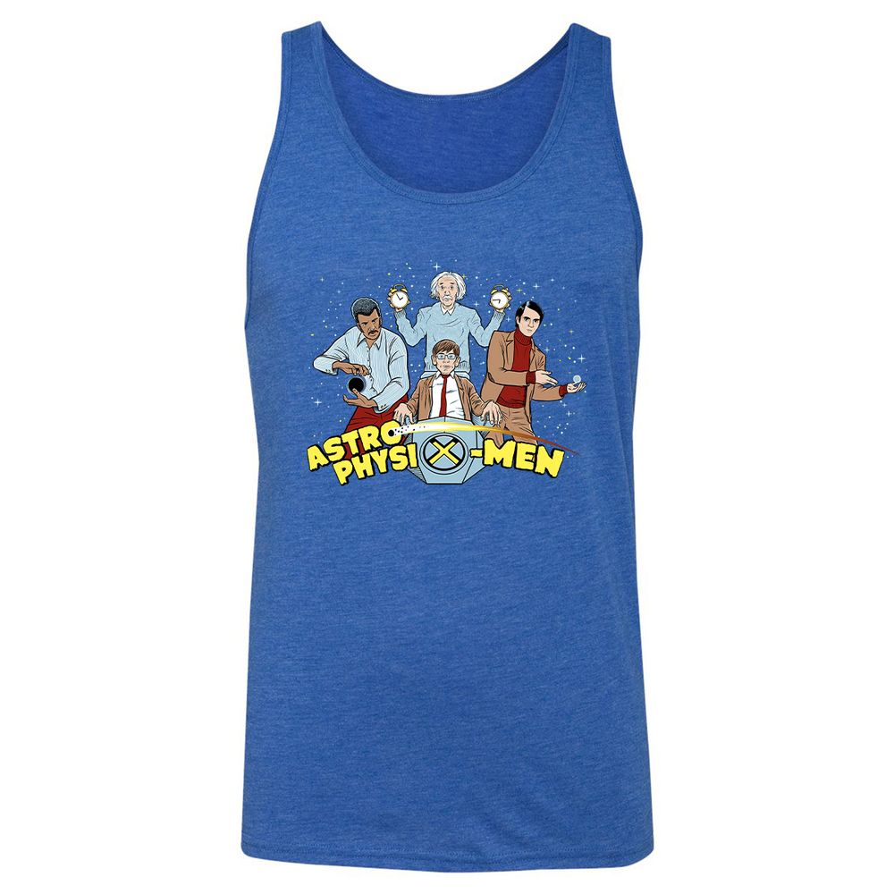 Unisex Jersey Tank - B43UVMXK - True Royal Triblend - 12