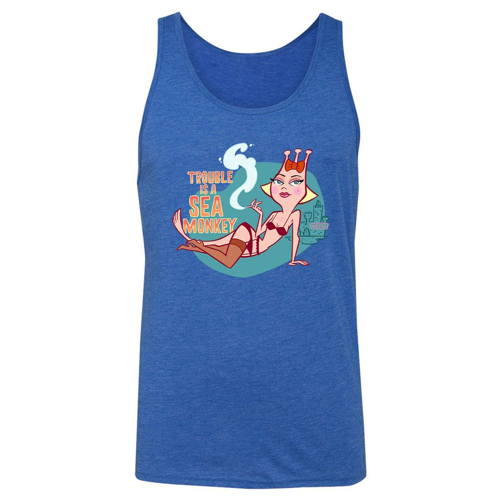 Unisex Jersey Tank - VS9D9TVT - True Royal Triblend - 12