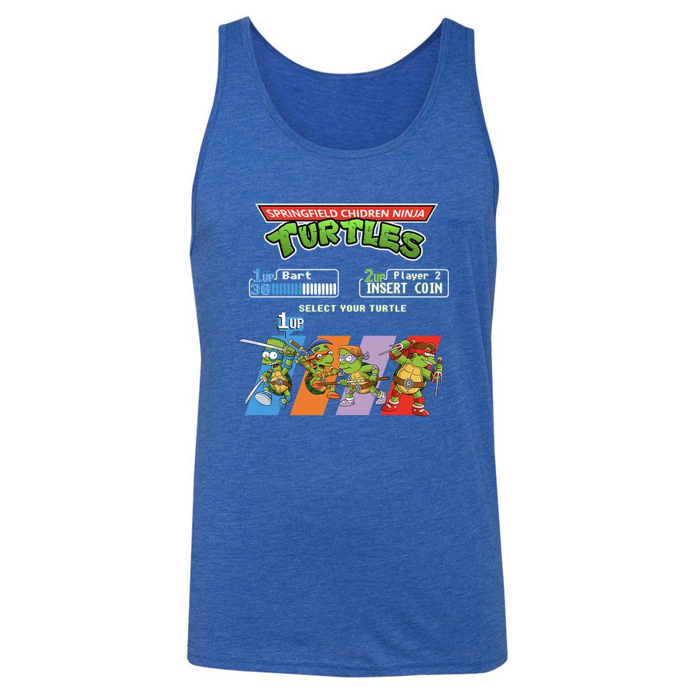 Unisex Jersey Tank - JLTPBVNR - True Royal Triblend - 12