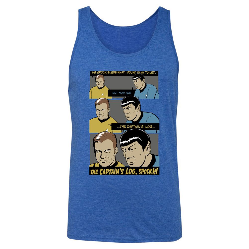 Unisex Jersey Tank - 1TUNRE61 - True Royal Triblend - 12