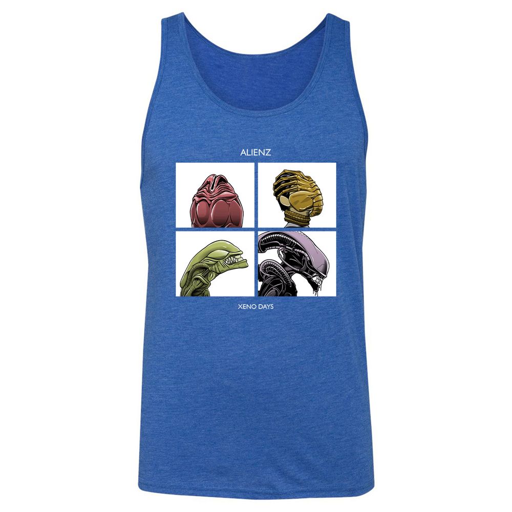 Unisex Jersey Tank - YTU8F5ER - True Royal Triblend - 12