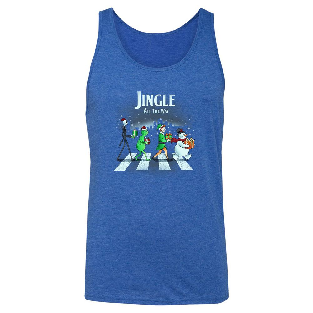 Jingle All The Way - True Royal Triblend - 12