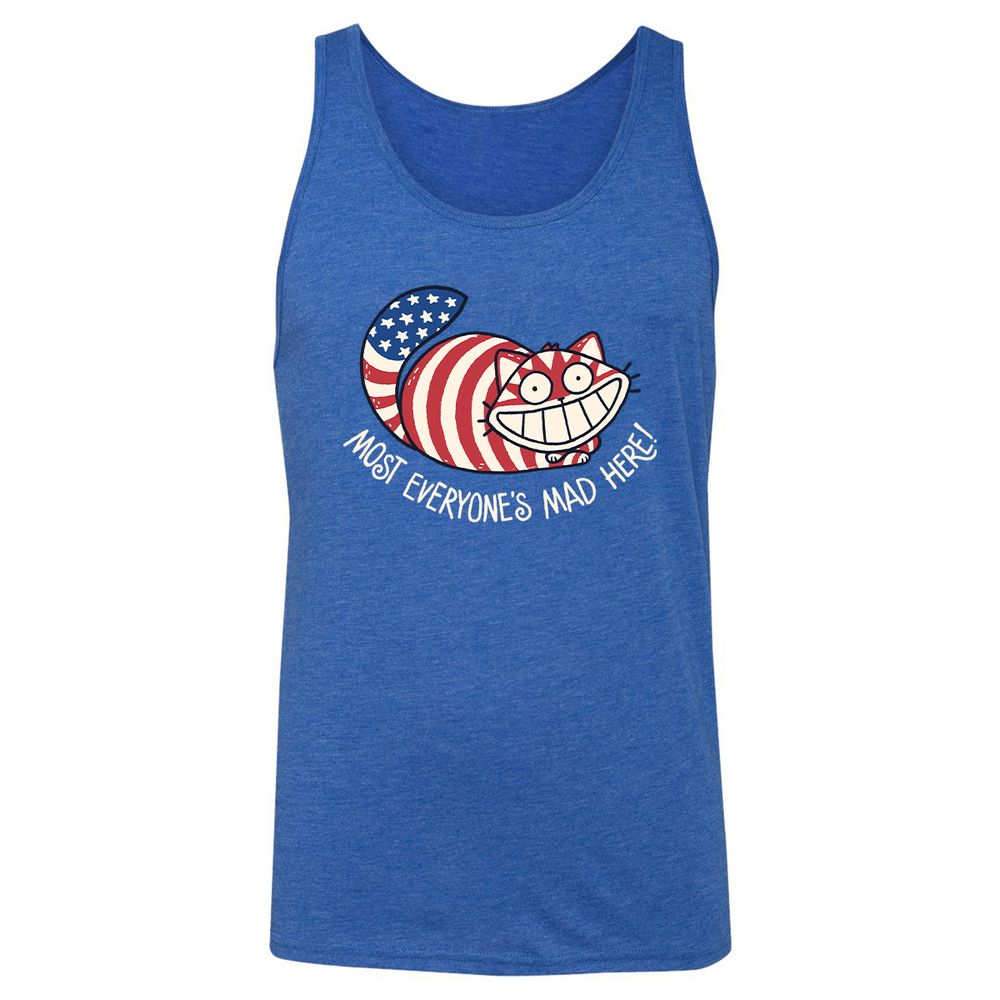 Unisex Jersey Tank - 38RY9T1H - True Royal Triblend - 12