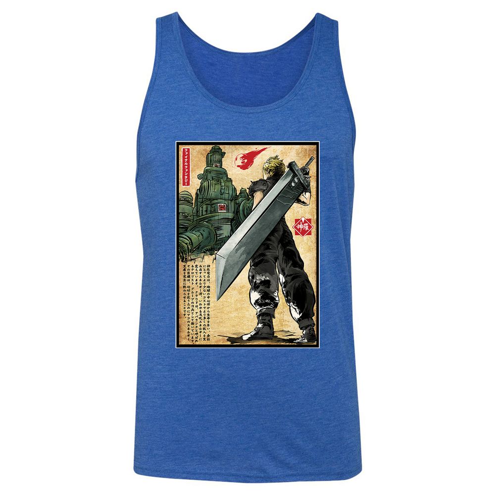 Unisex Jersey Tank - 88MTZNN5 - True Royal Triblend - 12