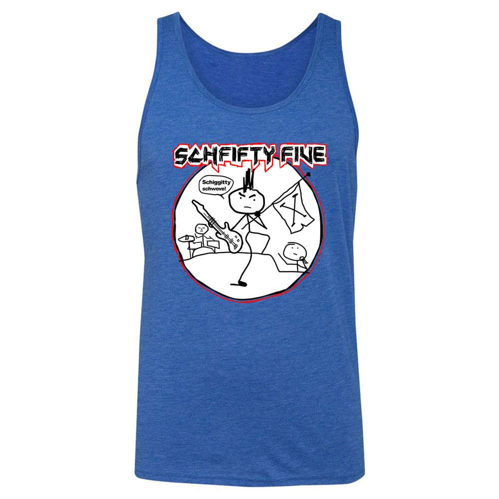 Unisex Jersey Tank - RT3PM2VL - True Royal Triblend - 12