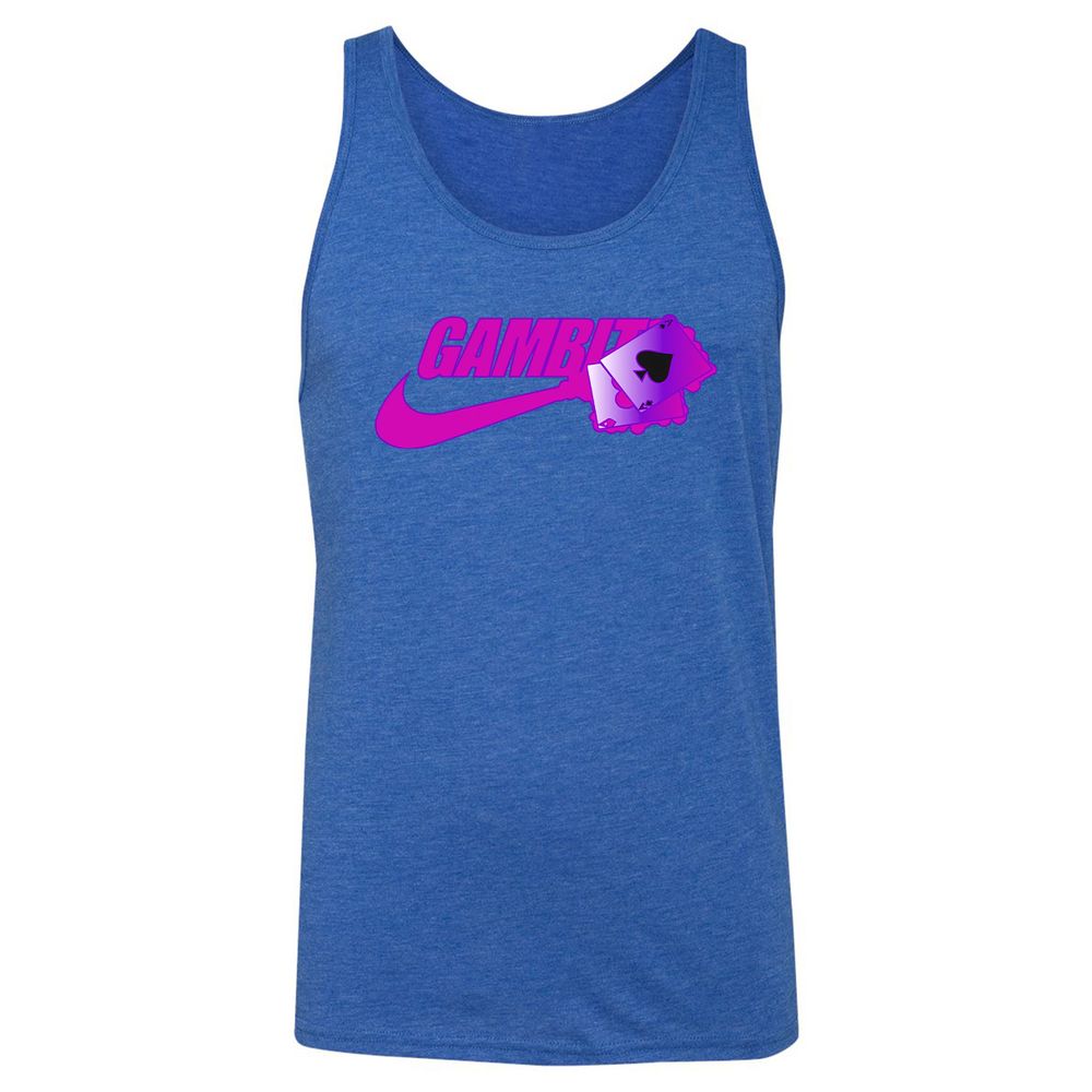 Unisex Jersey Tank - 4H2M3EPD - True Royal Triblend - 12