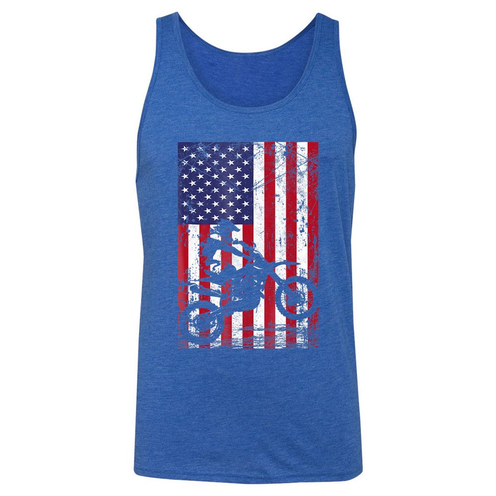Unisex Jersey Tank - THX4ZF85 - True Royal Triblend - 12