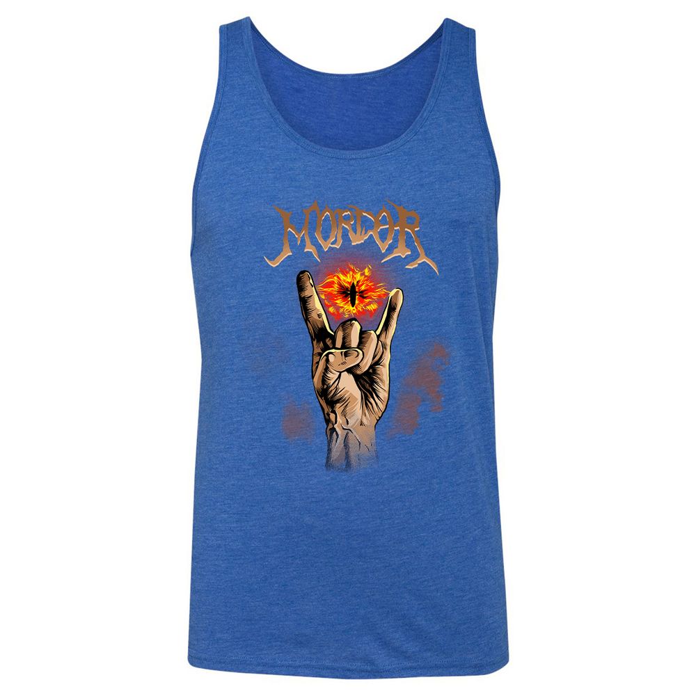 Unisex Jersey Tank - JELUCLHN - True Royal Triblend - 12