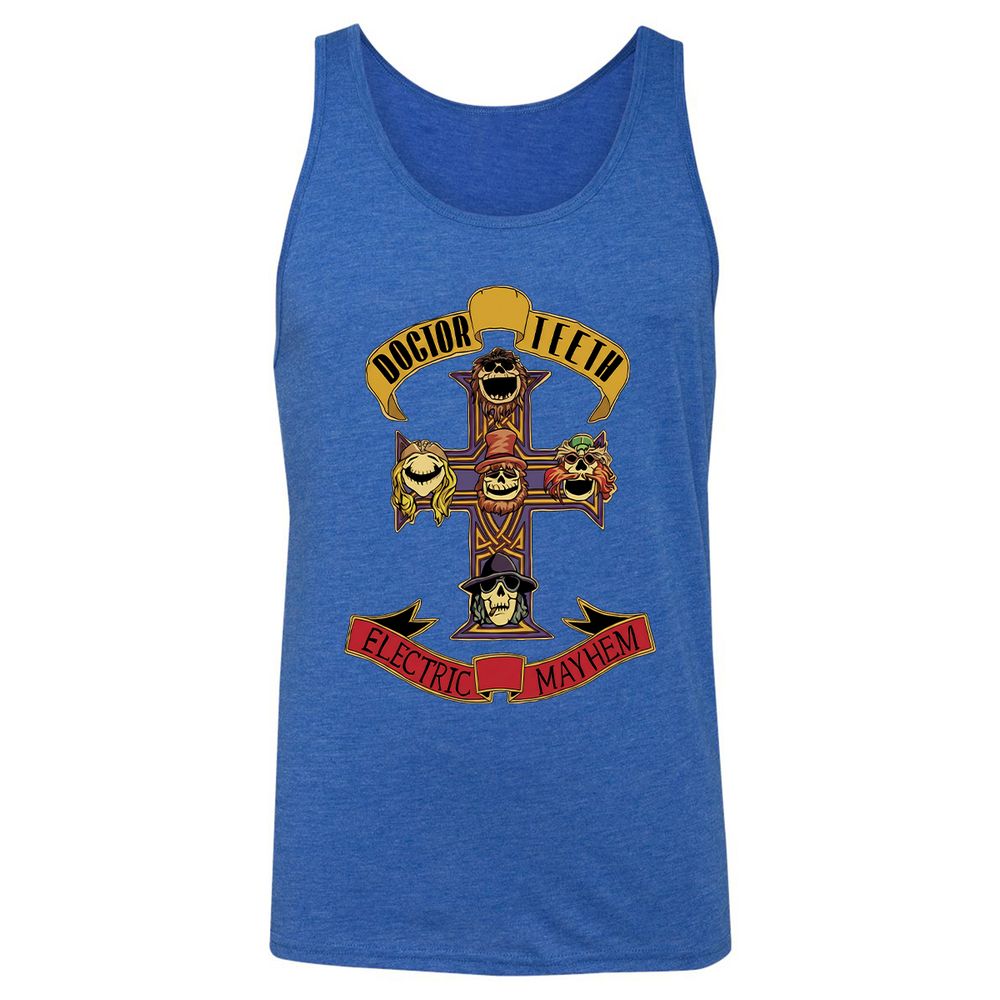 Unisex Jersey Tank - N1TFCSDV - True Royal Triblend - 12