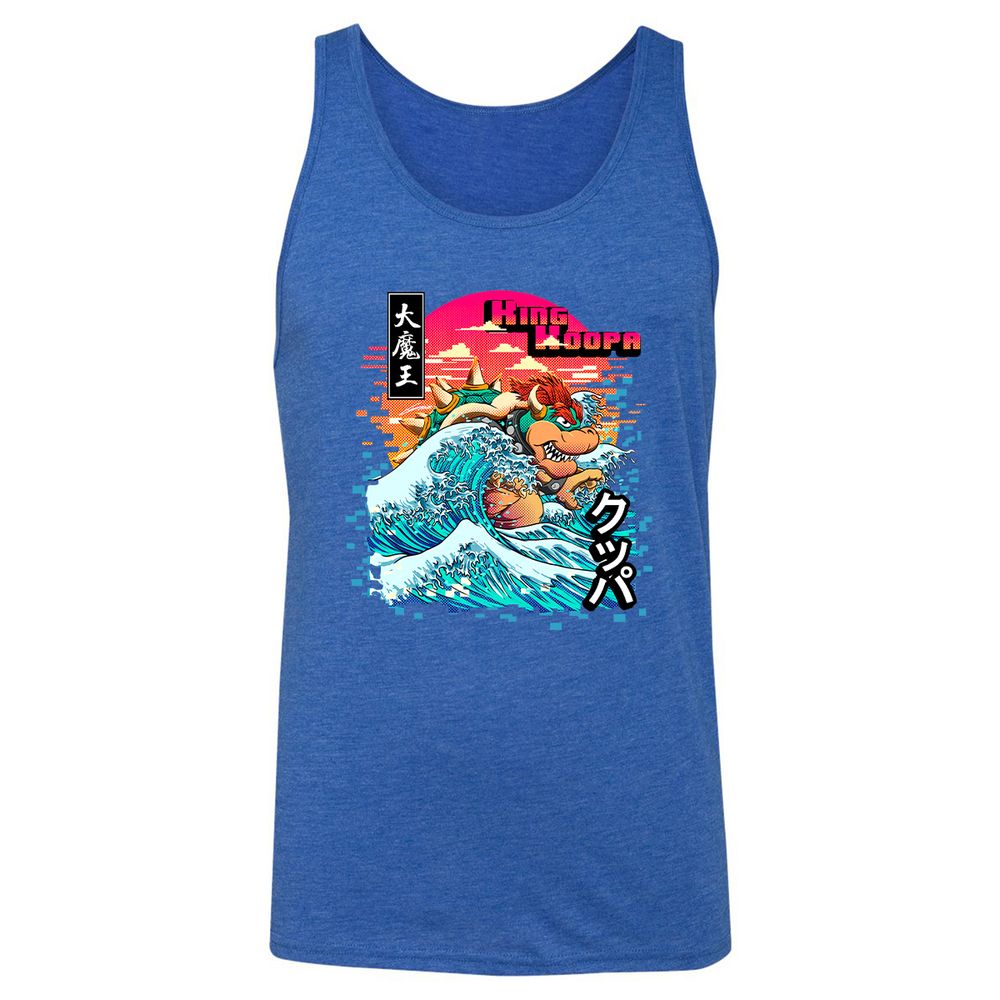 Unisex Jersey Tank - WDAV33CR - True Royal Triblend - 12
