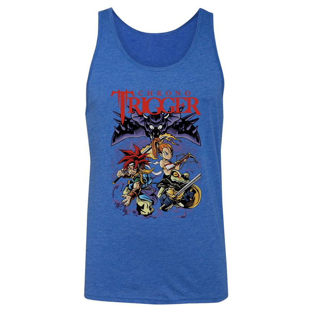Unisex Jersey Tank - A34RR6CD - True Royal Triblend - 12